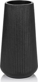 GUKJOB Ceramic Vase, Black Modern Flower Vase